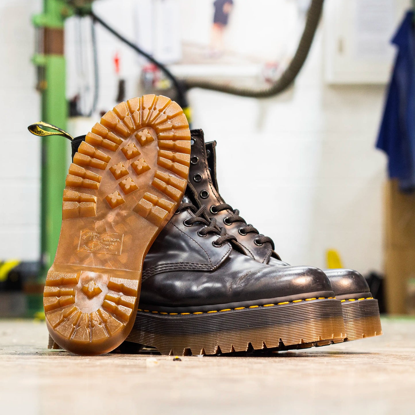 
                  
                    Resole and Welt - Platform/Quad with Bex Sole (Per Pair)
                  
                