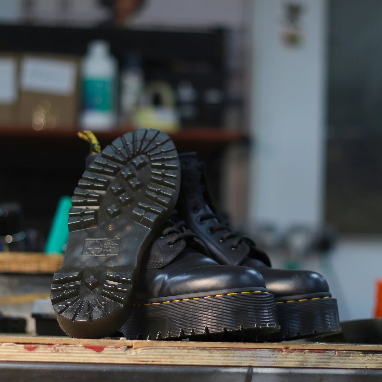 
                  
                    Resole and Welt - Platform/Quad with Bex Sole (Per Pair)
                  
                