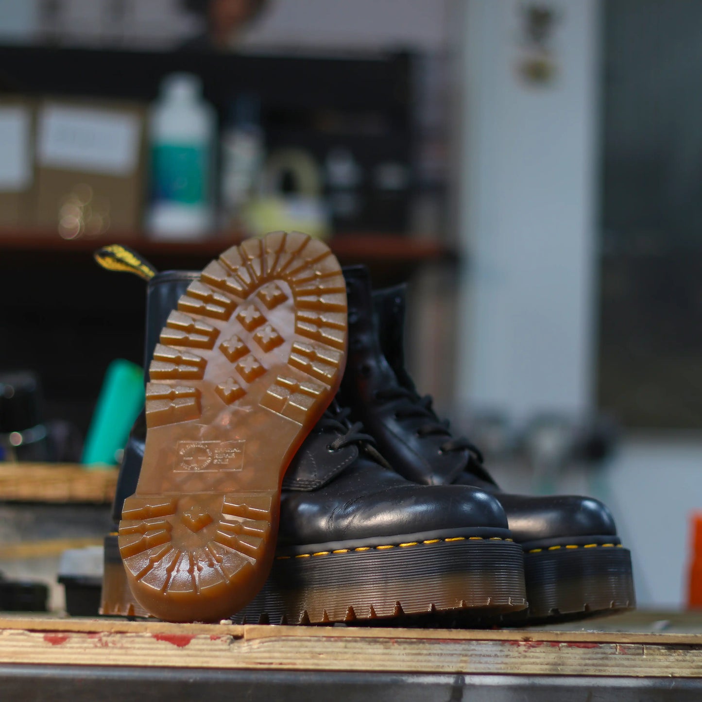 
                  
                    Resole and Welt - Platform/Quad with Bex Sole (Per Pair)
                  
                